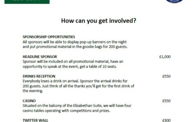 AFG LAW Charity Night, 3 March 2017, Bury – your chance to get involved today!